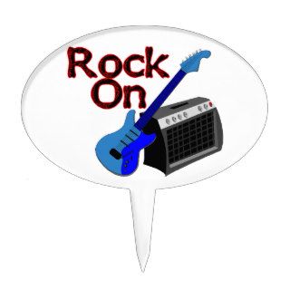 Rock On Guitar & Amp Cake Picks