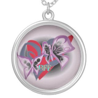 Butterflies BFF Personalized Necklace