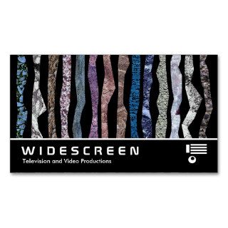 Widescreen 0425   Mineral Stripes Business Card Templates