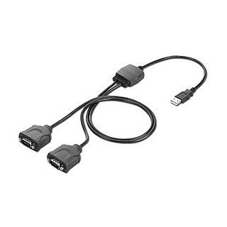 GWC Technology FB1220 USB to RS 232 Serial Adapter, 2 Port Computers & Accessories