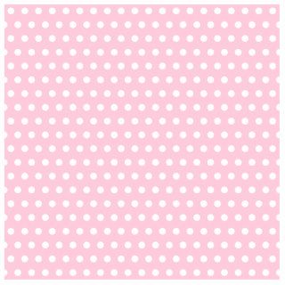 Pink and White Polka Dots Pattern. Photo Sculpture