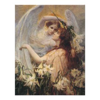 *The Angel's Message* by George Hillyard Swinstead Personalized Invites