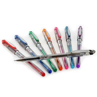Pentel Arts Slicci Metallic Needle tip Assorted Gel Pens (Pack of 8) Pentel Other Colors