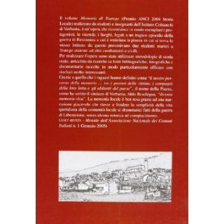 Memoria di Trarego Istituto Lorenzo Cobianchi di Verbania 9788886593717 Books