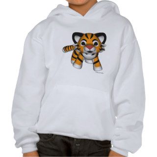 Kawaii Baby Tiger T Shirt