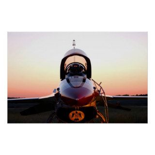 Thunderbird F 16 Fighting Falcon Fighter Print