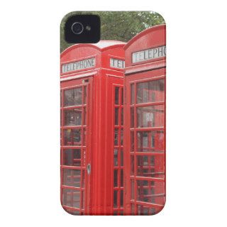 Traditional Red Telephone Box London iPhone 4 Case