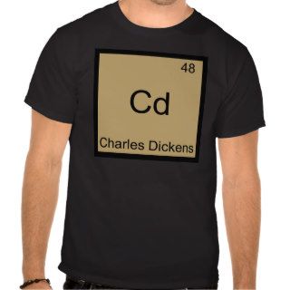 Cd   Charles Dickens Chemistry Element Symbol Tee