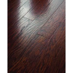 Shaw 3/8 in. x 5 in. Subtle Scraped Ranch House Rifle Oak Engineered Hardwood Flooring (19.72 sq. ft. / case) DH78500613