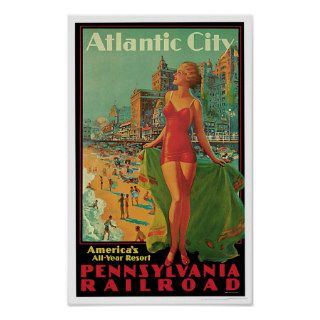 Atlantic City   America's All Year Resort Poster