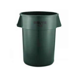 44 Gal Brute Containerdark Green  Rubbermaid Commercial Round Brute Container 