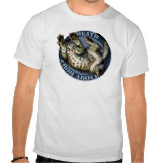 Death Above kitty t shirt