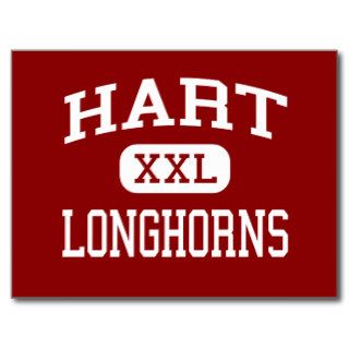 Hart   Longhorns   Hart High School   Hart Texas Post Card