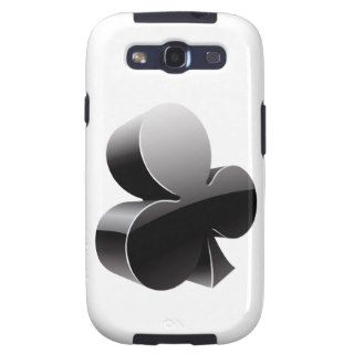 3d glossy suit clubs icon samsung galaxy s3 cover