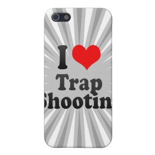 I love Trap Shooting iPhone 5 Covers