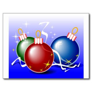 Holiday Christmas Tree Party Destiny Celebration Post Cards