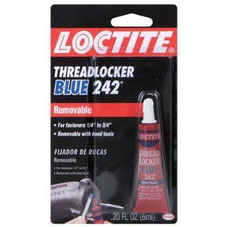 0.20 Oz Loctite Threadlocker Blue 242 1289273 Threadlocking Adhesives
