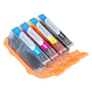 Inkjet Cartridge Combo Pack for Canon CLI 221 (4 Pack) Electronics