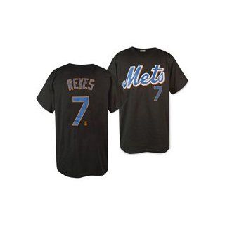 Baseball T Shirt   New York Mets #7 Jose Reyes T Shirt (Youth Medium)  Sports Related Merchandise  Sports & Outdoors