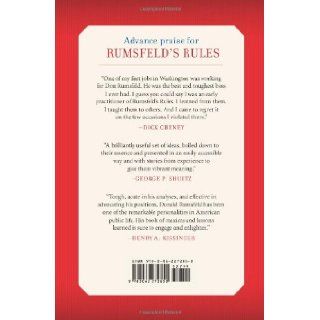 Rumsfeld's Rules Leadership Lessons in Business, Politics, War, and Life Donald Rumsfeld 9780062272850 Books
