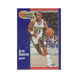 1991 92 Fleer #222 Alvin Robertson LL at 's Sports Collectibles Store