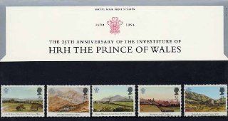 1994 Investiture of Prince Charles Anniversary Presentation Pack No. 245  Collectible Postage Stamps  