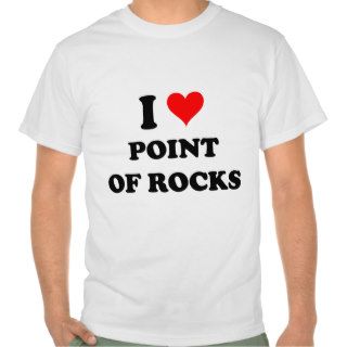 I Love Point Of Rocks Massachusetts Tshirt