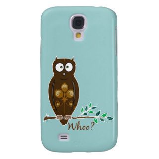 Whoo? Owl Samsung Galaxy S4 Case