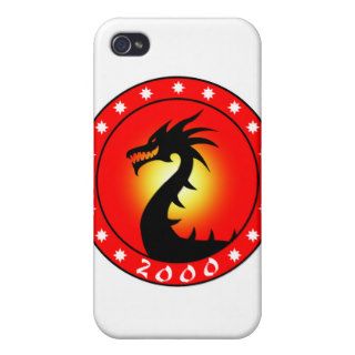 Year of The Dragon 2000 Cover For iPhone 4