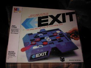 Exit   Milton Bradley   Board Game of Strategy   1983 