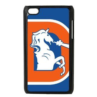 Custom Denver Broncos Back Cover Case for iPod Touch 4th Generation SS 3477 Cell Phones & Accessories