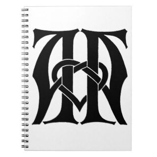 AA Monogram Note Book