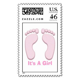 It's A Girl Stamp