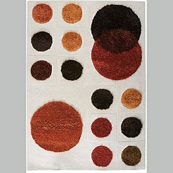 Hand tufted Plan Natural Wool Rug (4'6 x 6'6) 3x5   4x6 Rugs