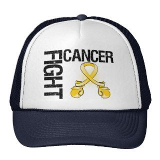Neuroblastoma Cancer Fight Boxing Gloves Trucker Hats