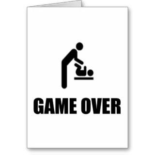Game Over Funny Father's Day Card