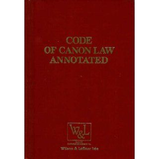 Code of Canon Law Annotated (ISBN 2 89127 232 3, Latin English edition of the Code of Canon Law and English language translation of the 5th Spanish language edition of the commentary prepared under the responsibility of the Insituto Martin de Azpilcueta)