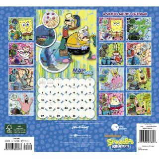 2012 SpongeBob SquarePants Wall Calendar Day Dream 9781423809975 Books