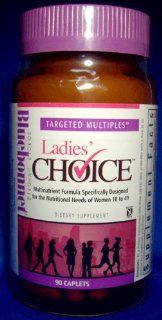 Targeted Multiples Ladies Choice Bluebonnet 90 Caplet Health & Personal Care