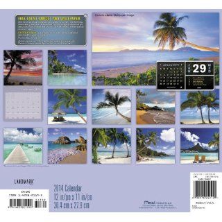 2014 Tropical Getaway Wall Calendar Non Licensed Mead 9781423821199 Books
