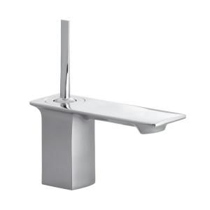 KOHLER Stance Single Hole 1 Handle Low Arc Bathroom Faucet in Polished Chrome K 14760 4 CP