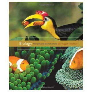 Biology The Unity and Diversity of Life 12th Edition by Starr, Cecie; Taggart, Ralph; Evers, Christine; Starr, Lisa published by Brooks Cole Hardcover J.K Books