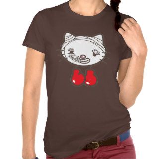 Boxing Kitty T shirts