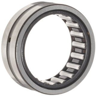 INA NK18/16 Needle Roller Bearing, Outer Ring and Roller, Steel Cage, Open End, Oil Hole, Metric, 18mm ID, 26mm OD, 16mm Width, 21000rpm Maximum Rotational Speed