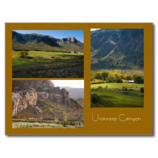 Unaweep Canyon Postcards