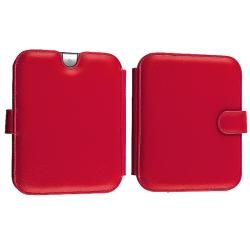Red Synthetic Leather Case/Screen Protector/Chargers for Barnes & Noble Nook 2 BasAcc Tablet PC Accessories