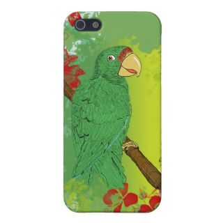 Cotorra Puertorriqueña/Puerto Rican Parrot iPhone 5 Covers