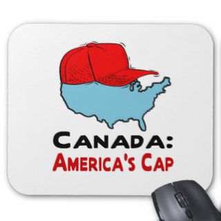 Canada America's Cap Mousepad