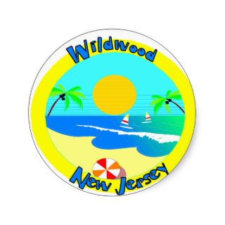 Wildwood, New Jersey Stickers