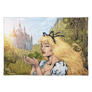 Grimm Fairy Tales #10 Princess Kissing a Frog Place Mat
